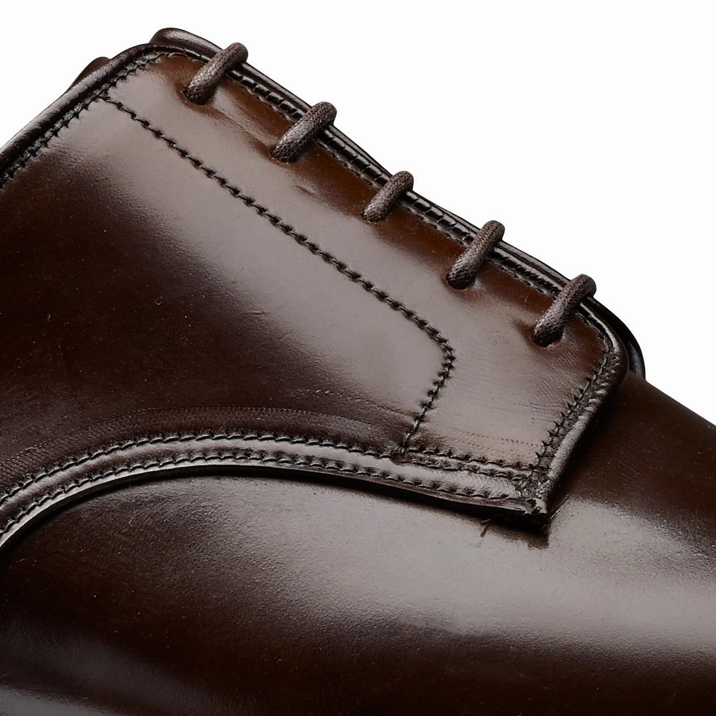 Bradford Dark Brown Cordovan Affordable Derby Shoes