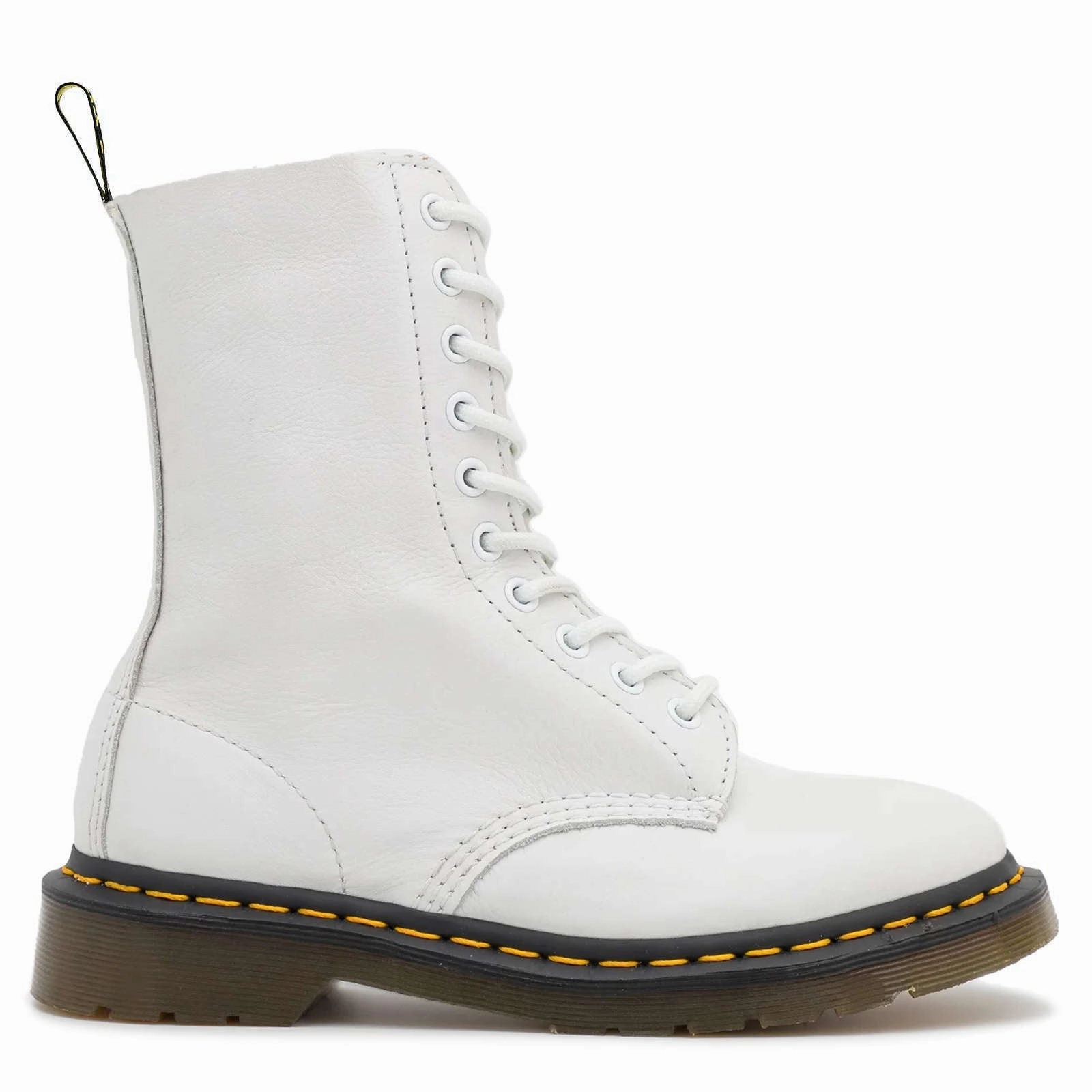 Dr. Martens 1490 Virginia Leather Women's Mid-Calf Boots Short Snow Boots