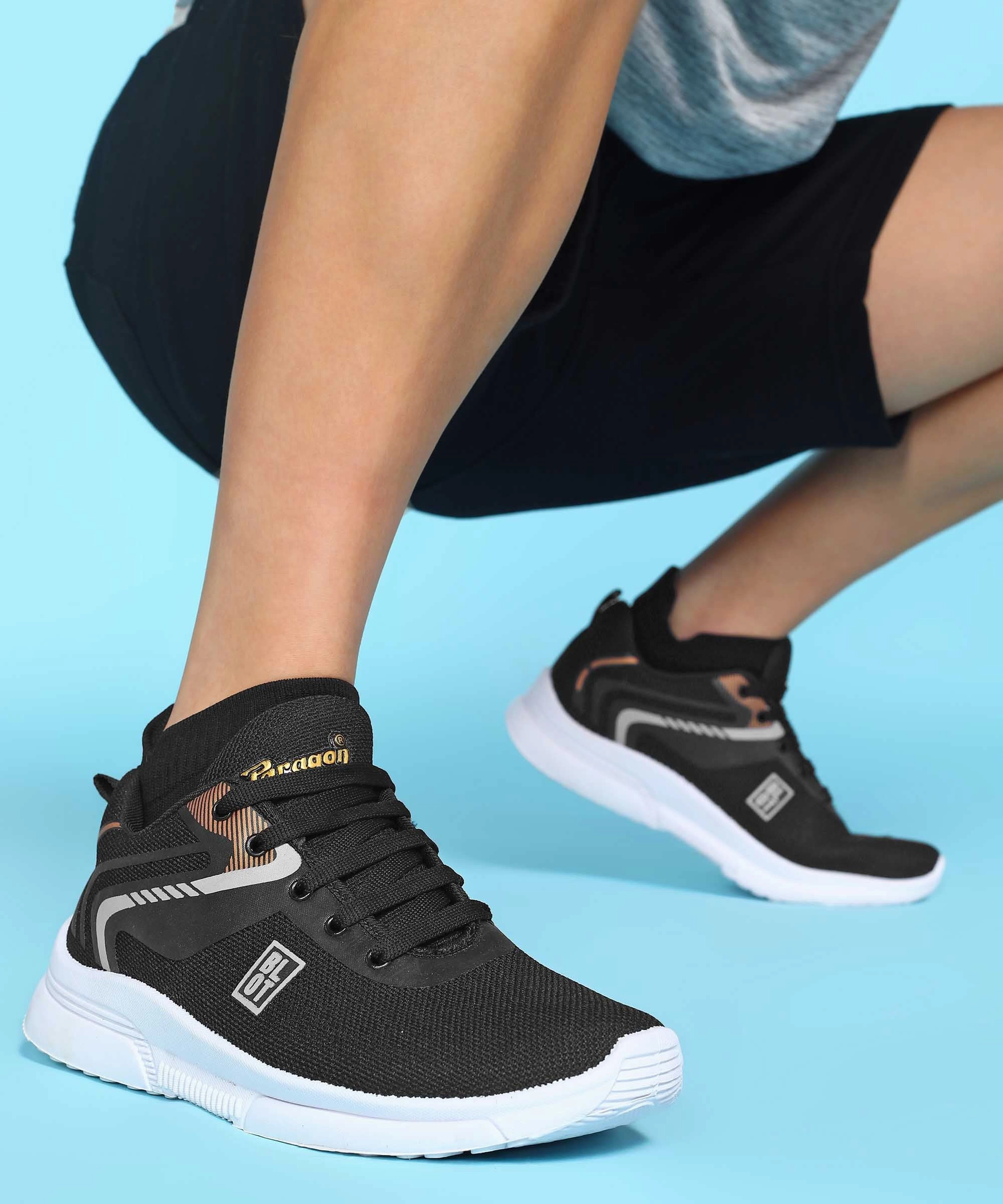 Paragon K1015G Men Walking, Running, Training, Cricket, Gym, Sports Shoes | Athletic Shoes with Comfortable Cushioned Sole for Daily Outdoor Use Kids Running Shoes