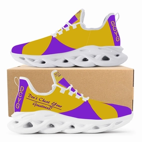 DCYG Purple & Gold 2nd Edition B Flex Control Sneaker - White Low-top Sneakers Running Shoes