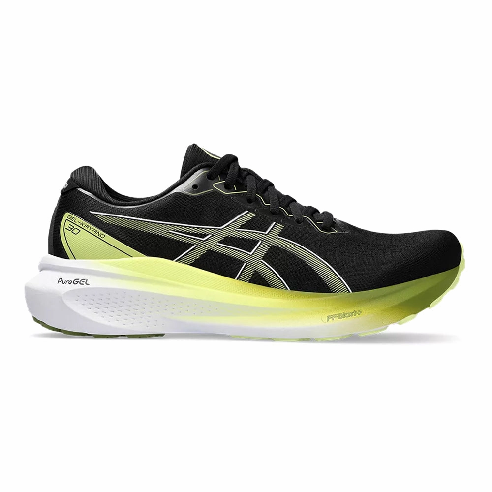 Asics Shoes Gel Contend 9 Men's Asics Gel-Kayano 30, Black/Glow Yellow, 10 2E Wide
