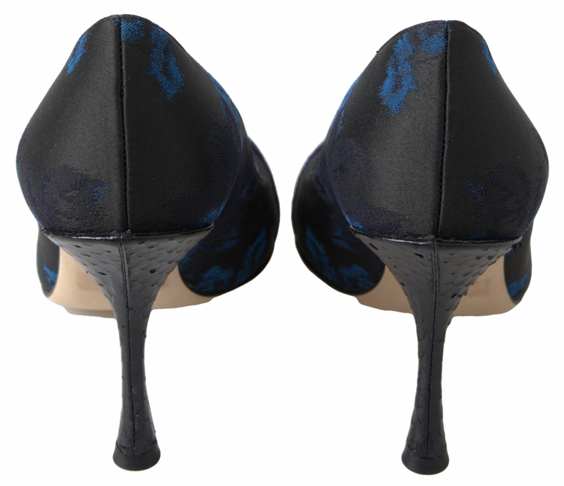 Blue Floral Ayers Crystal Pumps Shoes High Heels Under 10