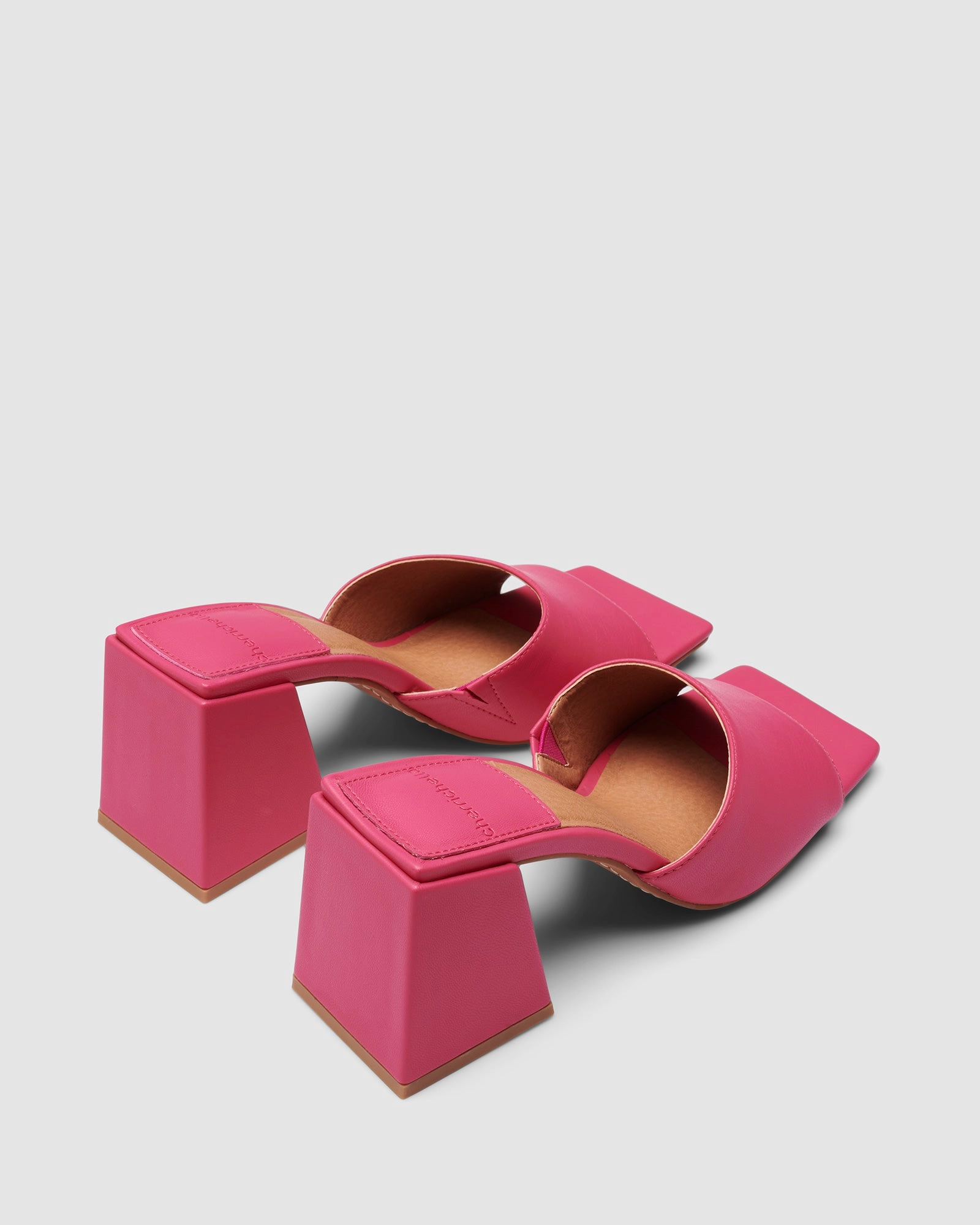 MWC Trix Heels Pink Slipper High Heels