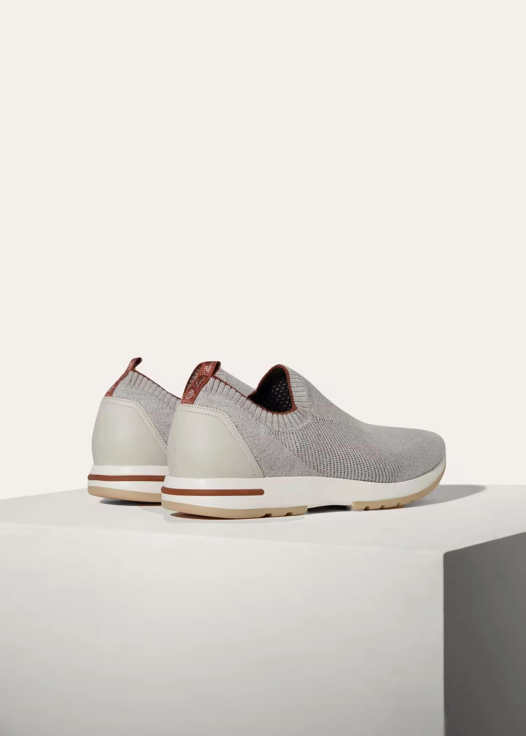 Size 11 Loafers Loro Piana 360 LP Flexy Walk Sneaker Gray Mix