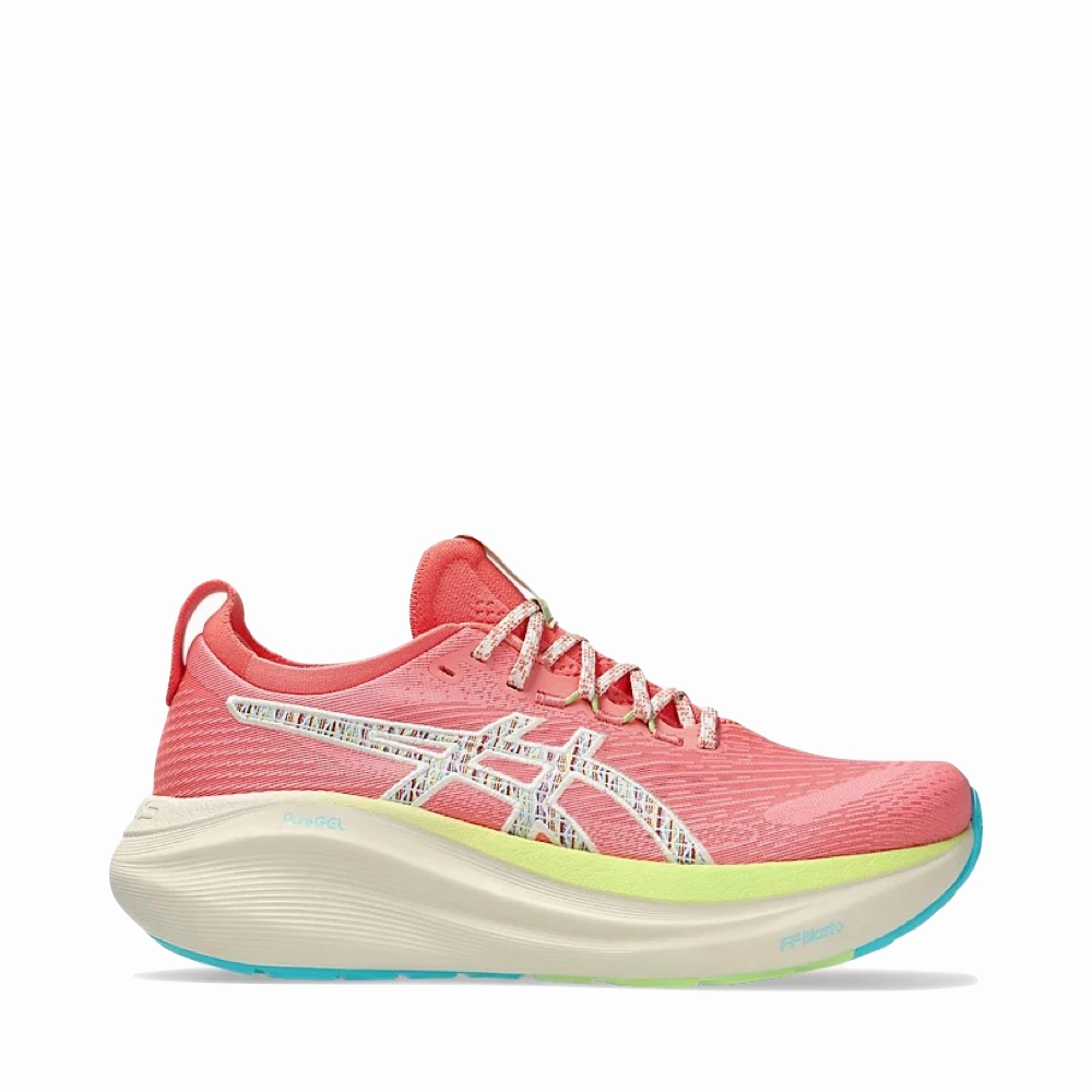 Asics Women's Gel-Nimbus 27 TR Sneaker in Nature Bathing/Guava Guide To Asics Shoes