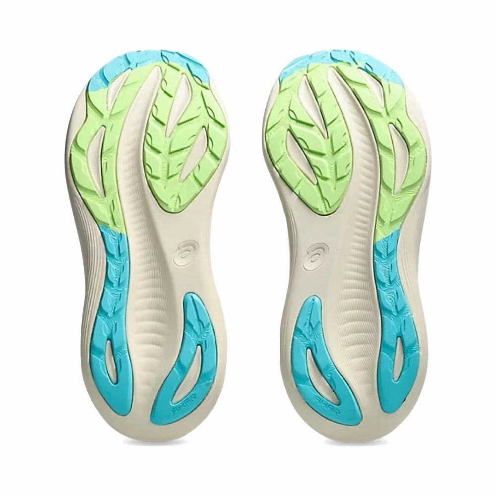 Asics Women's Gel-Nimbus 27 TR Sneaker in Nature Bathing/Guava Good Asics Shoes For Running