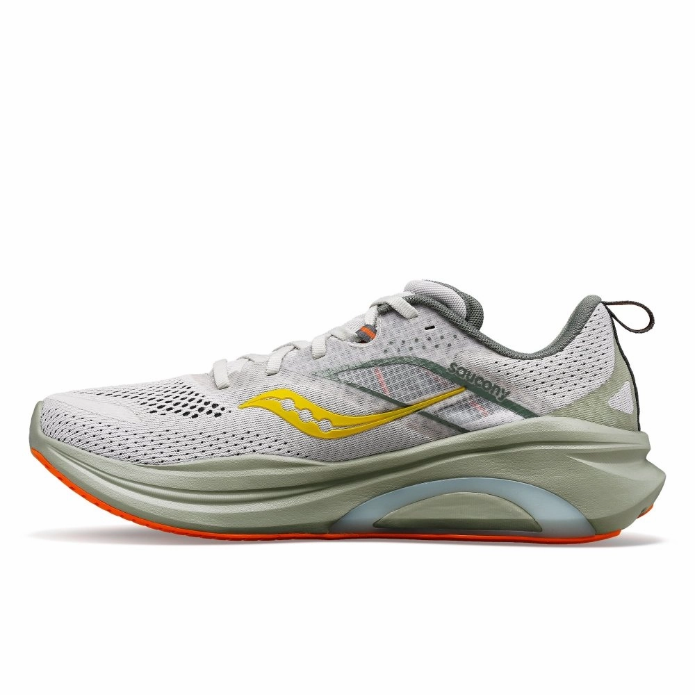 Run On Clouds Shoes Saucony Men's Omni 22 - Fog/Bough