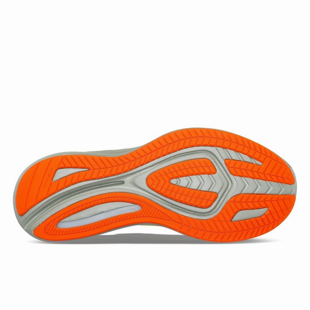 Best Shoes For Running A Marathon Saucony Men's Omni 22 - Fog/Bough