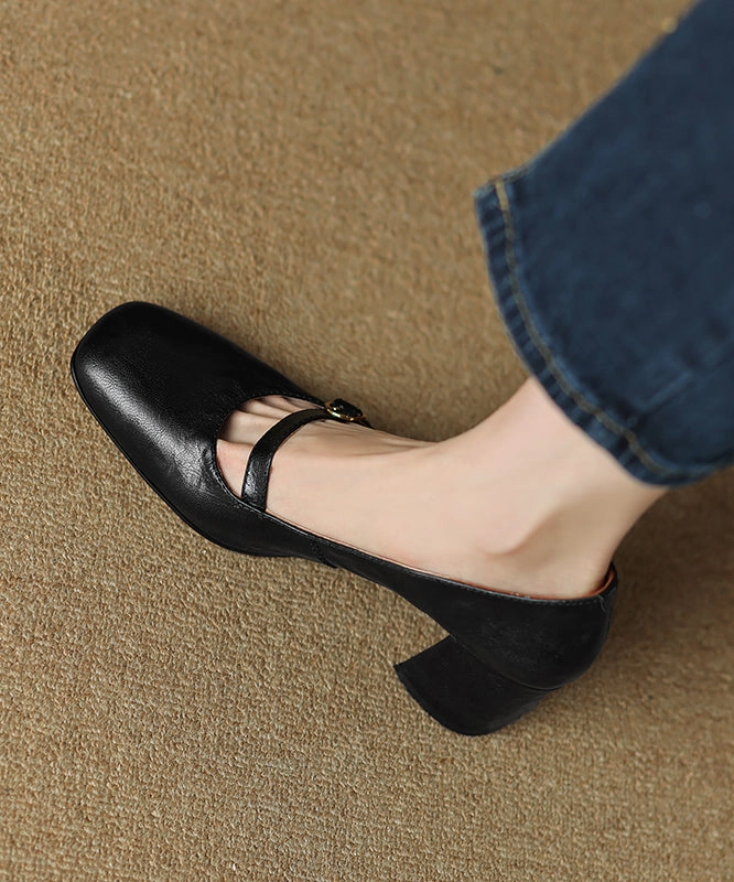 Zagreb Slip-on Loafers Sheepskin Loafers Chunky Heel French Chocolate WT005