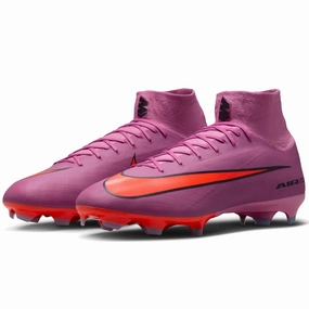 Nike Zoom Superfly 10 Pro Firm Ground Soccer Cleats (Magic Flamingo/Black/Total Crimson) Soccer Cleats V1 06