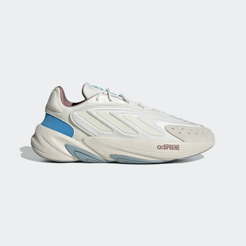 Adidas Men's Ozelia Shoes - Off White / Aluminium / Magic Grey Adidas Running Sports Shoes