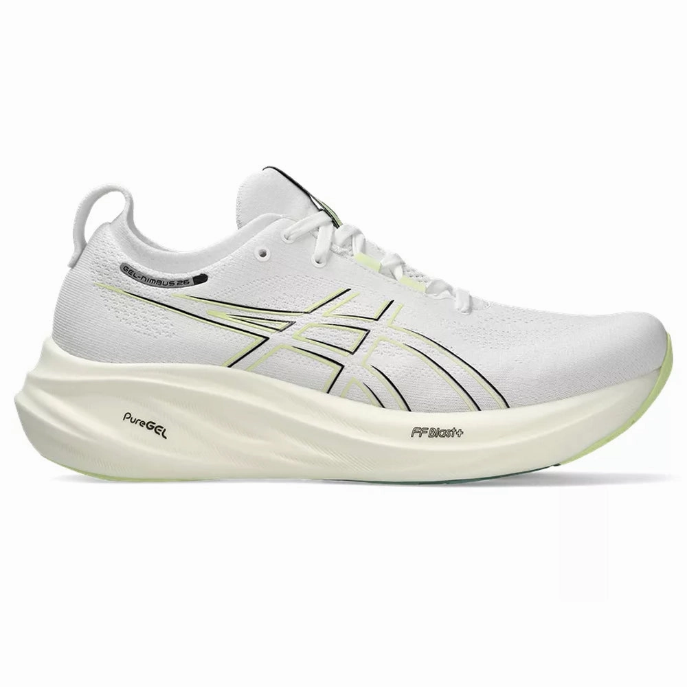Asics Running Shoes Gel Venture 8 Men's Asics Gel-Nimbus 26, White/Birch, 11.5 4E Extra Wide