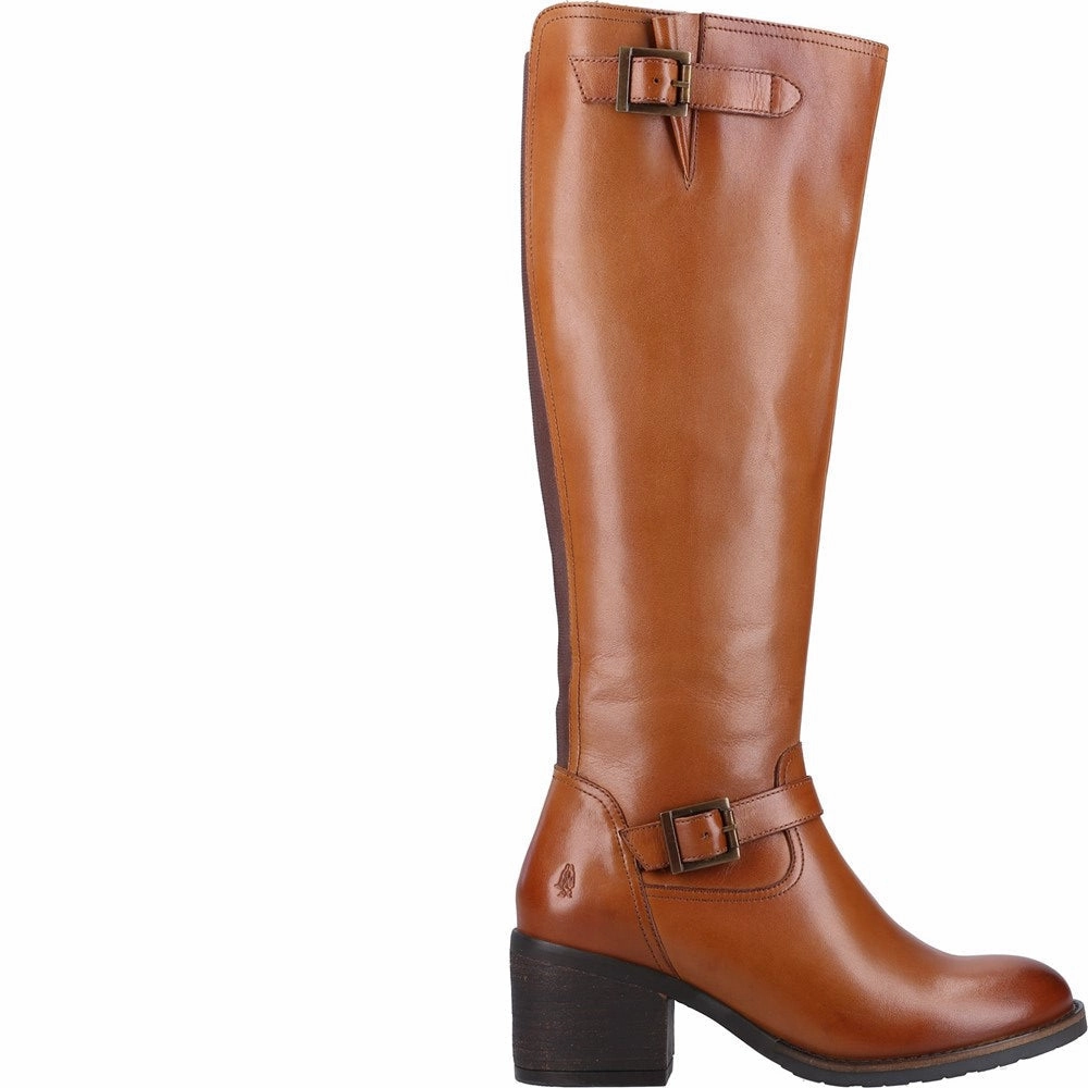 Tan Heidi Calf Boots Legres Knee High Boots