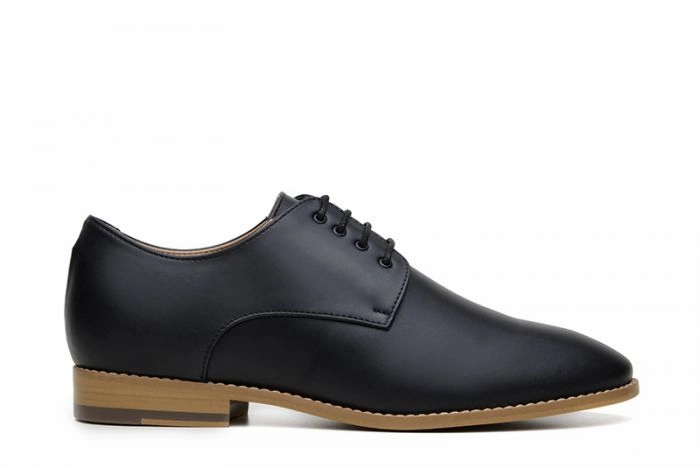Trendy Derby Formal Shoes Product Info And Reviews Teresa Derby in Black from Ahimsa (Wide Width)