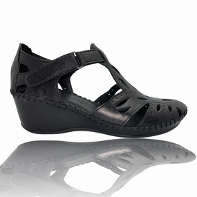 Rock Climbing Shoe Heel Hurt The Tonmawr Black Leather Sandal Final Sale!