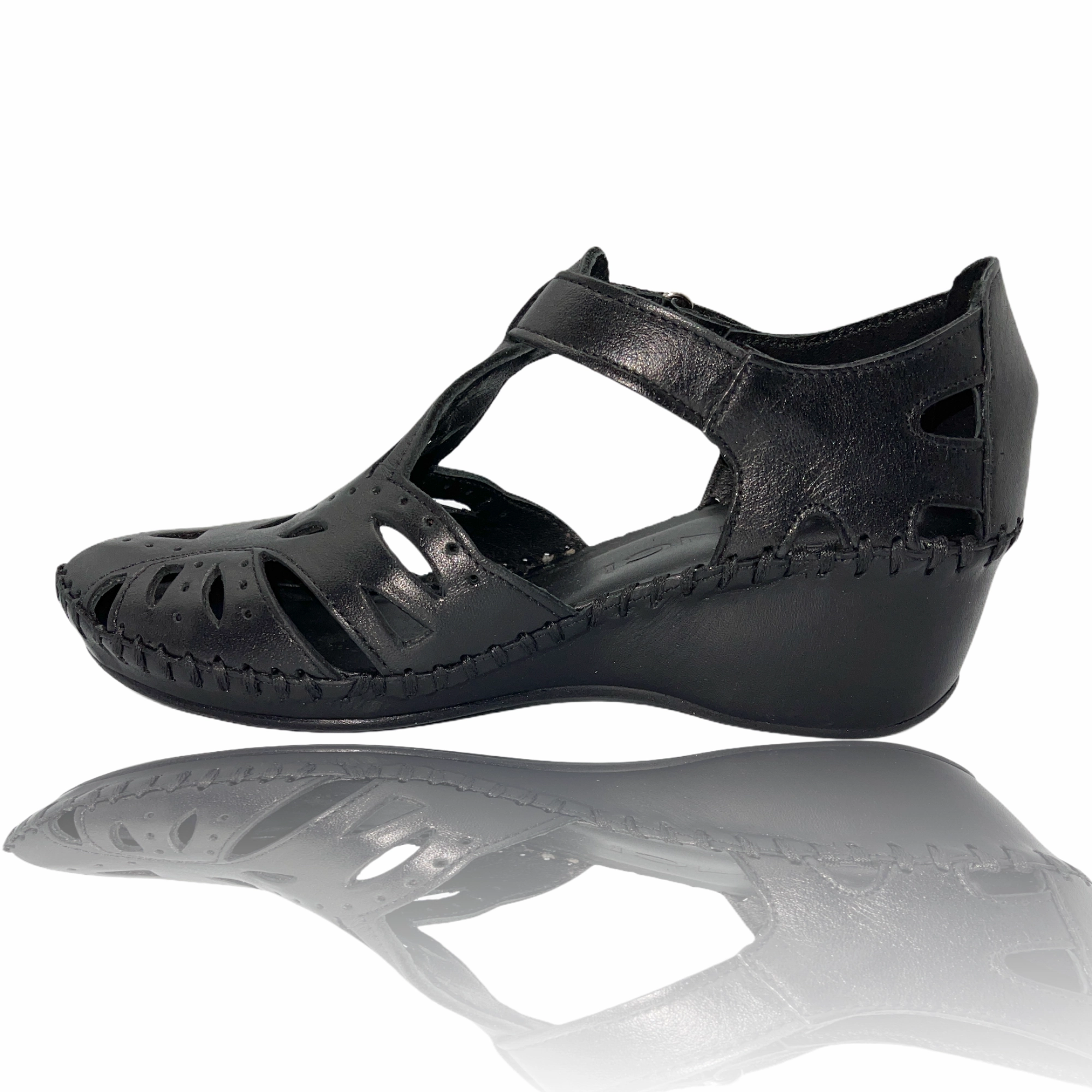 New England Climbing Shoe Resole The Tonmawr Black Leather Sandal Final Sale!