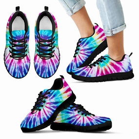 No Tie Running Shoes Tie Dye Running Shoes
