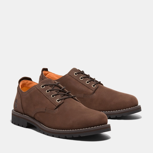 Waterproof Spray Shoes Timberland Redwood Falls Waterproof Shoe Dark Brown Nubuck Men'S