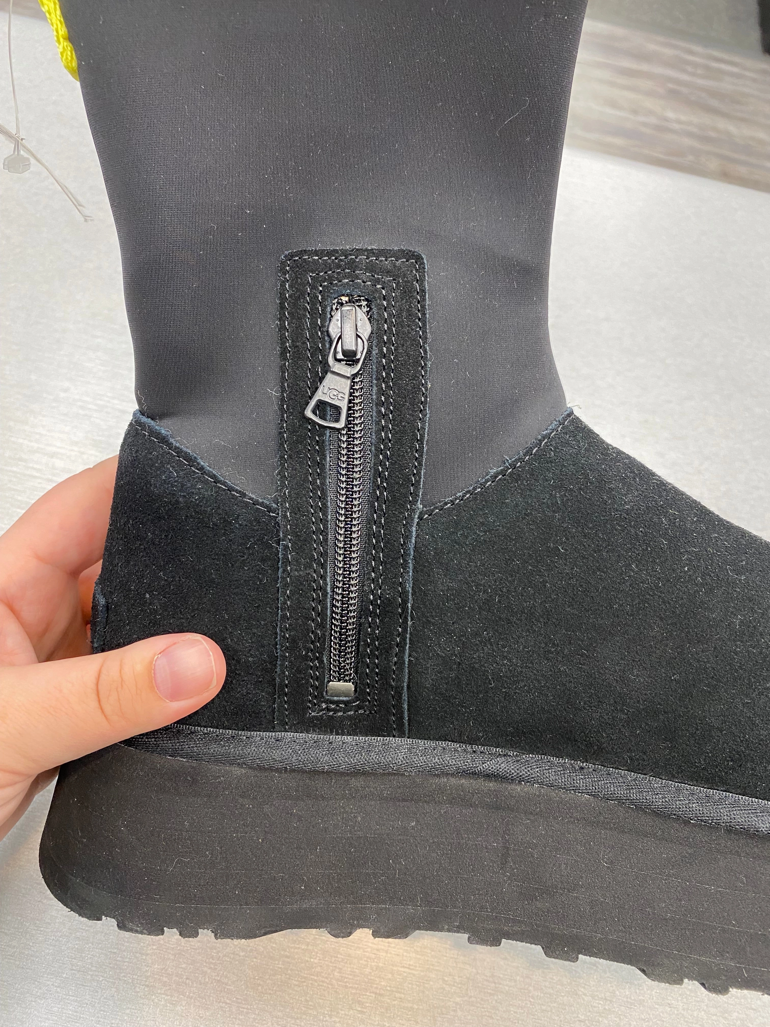 Boots Mid-calf Flats By Ugg In Black, Size: 10 Sand In My Boots Festival