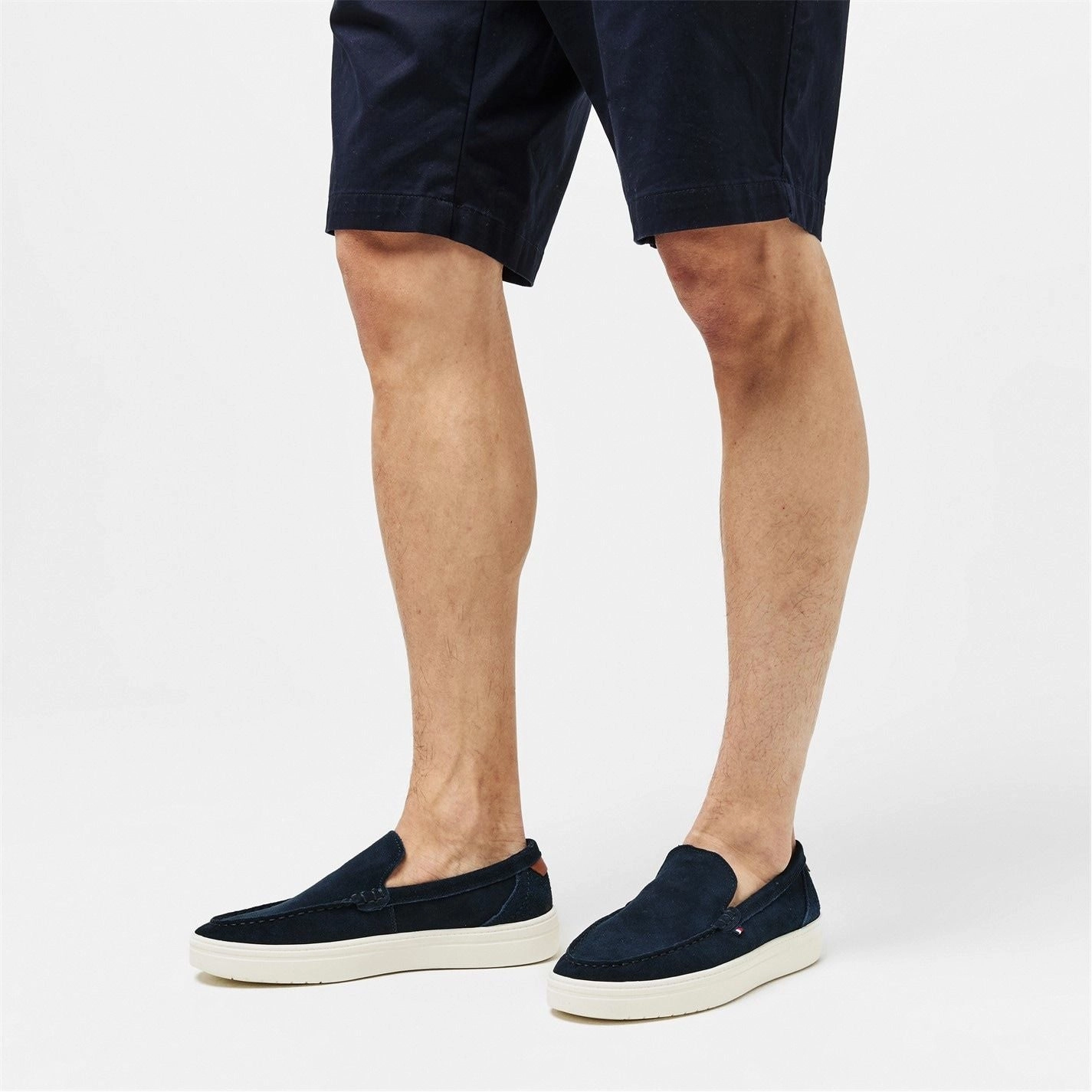 Loafers Brown Tommy Hilfiger  MODERN LIGHT HYBRID SUEDE LOAFER Navy