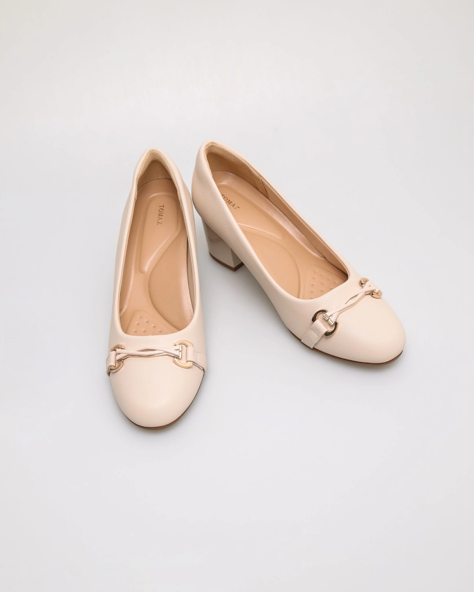 Tomaz NN559 Ladies Gold Cross Heels Photos Of High Heels