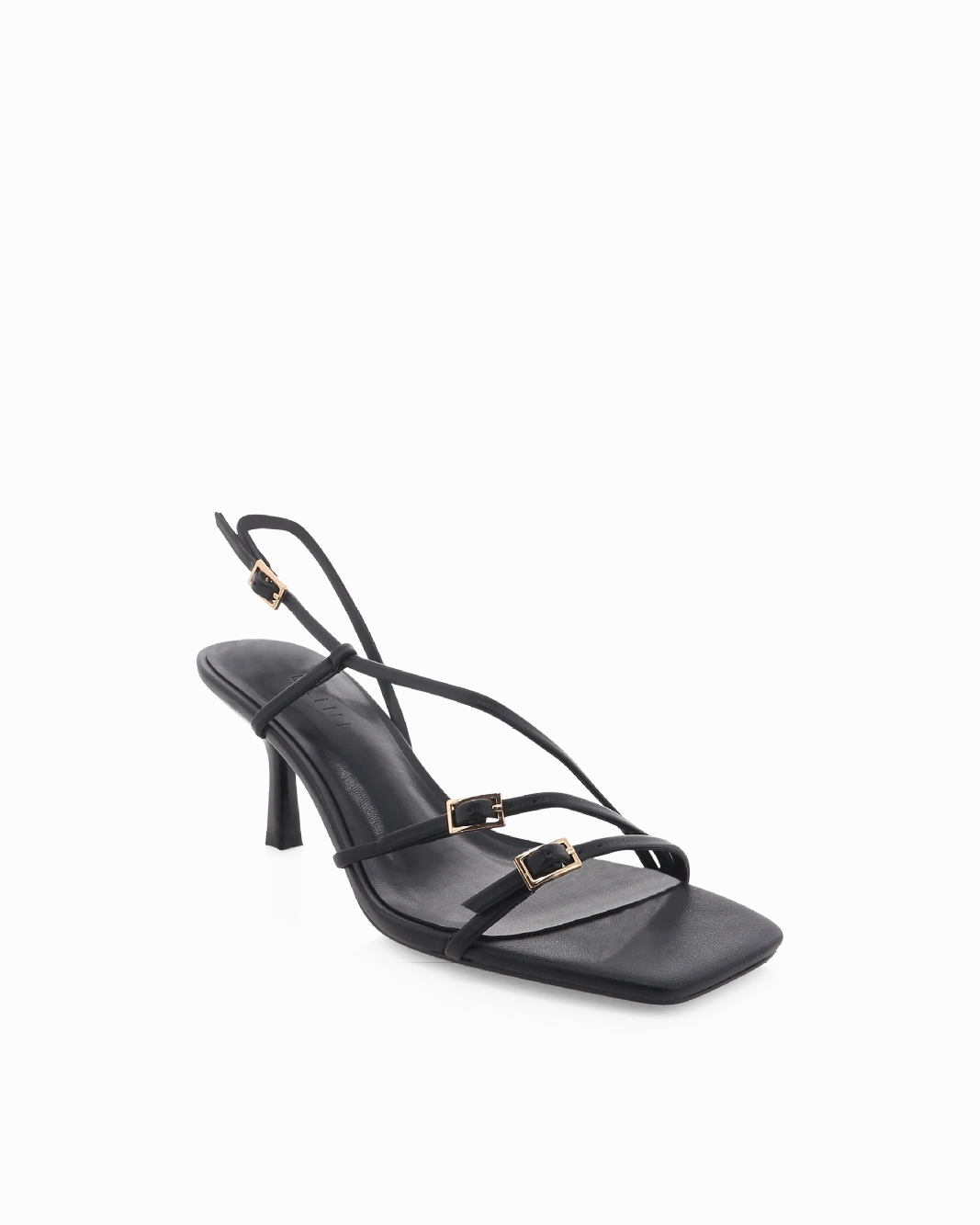 Wide Shoes For Flat Feet TOSHIE - BLACK