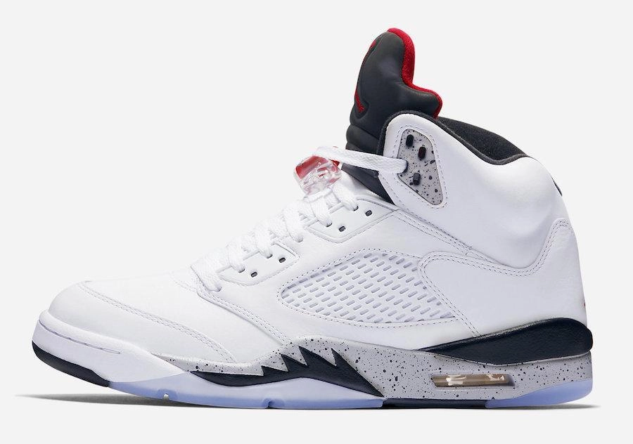Basketball Shoes In Store Near Me Jordan 5 White Cement Basketball Shoes