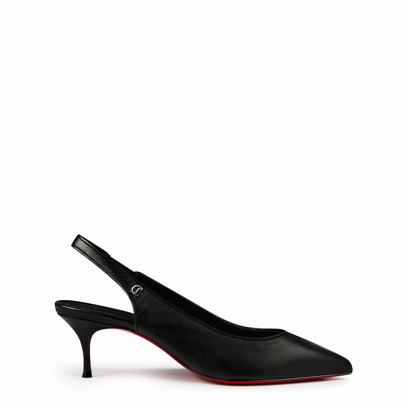 Shoes High Heel Shoes Christian Louboutin  Sporty Kate Sling 55Mm Pumps Black