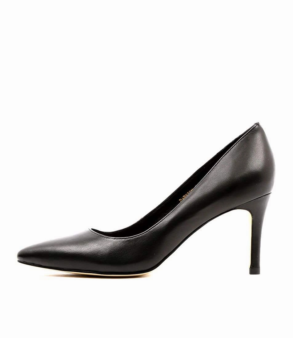 Top End Barrios 4 Colours ~ Black ~ Nude ~ Tan ~ Leather Pencil Skirt And High Heels