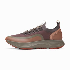 Women's Strider Explore - Hazy Burgundy (Weathered Brown Sole) Toddler Trail Shoes