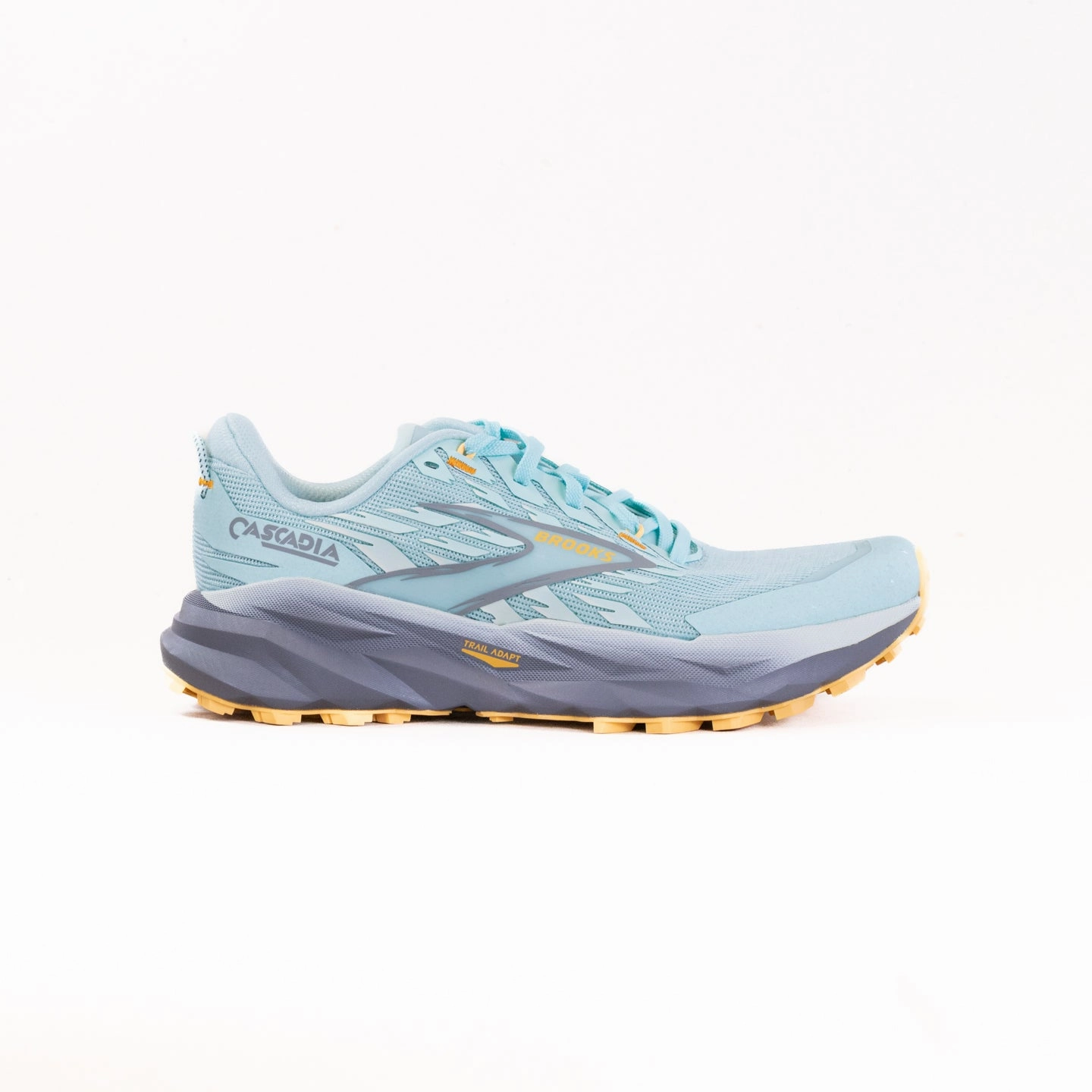 Brooks Cascadia 19 (Women's) - Clearwater/Primer Grey/Apricot Xodus Ultra Trail Running Shoe