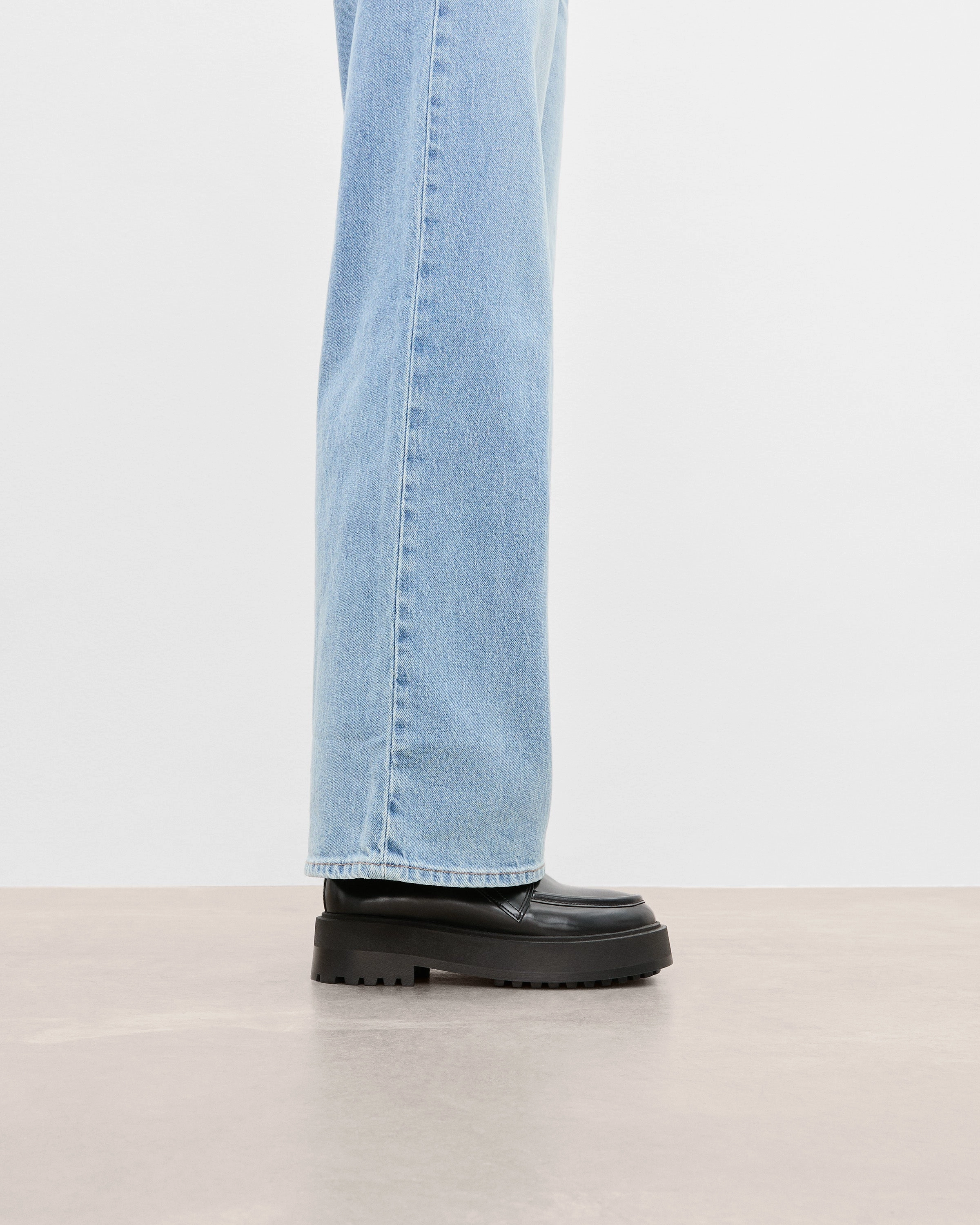 Skate Loafers Leo Leather Black