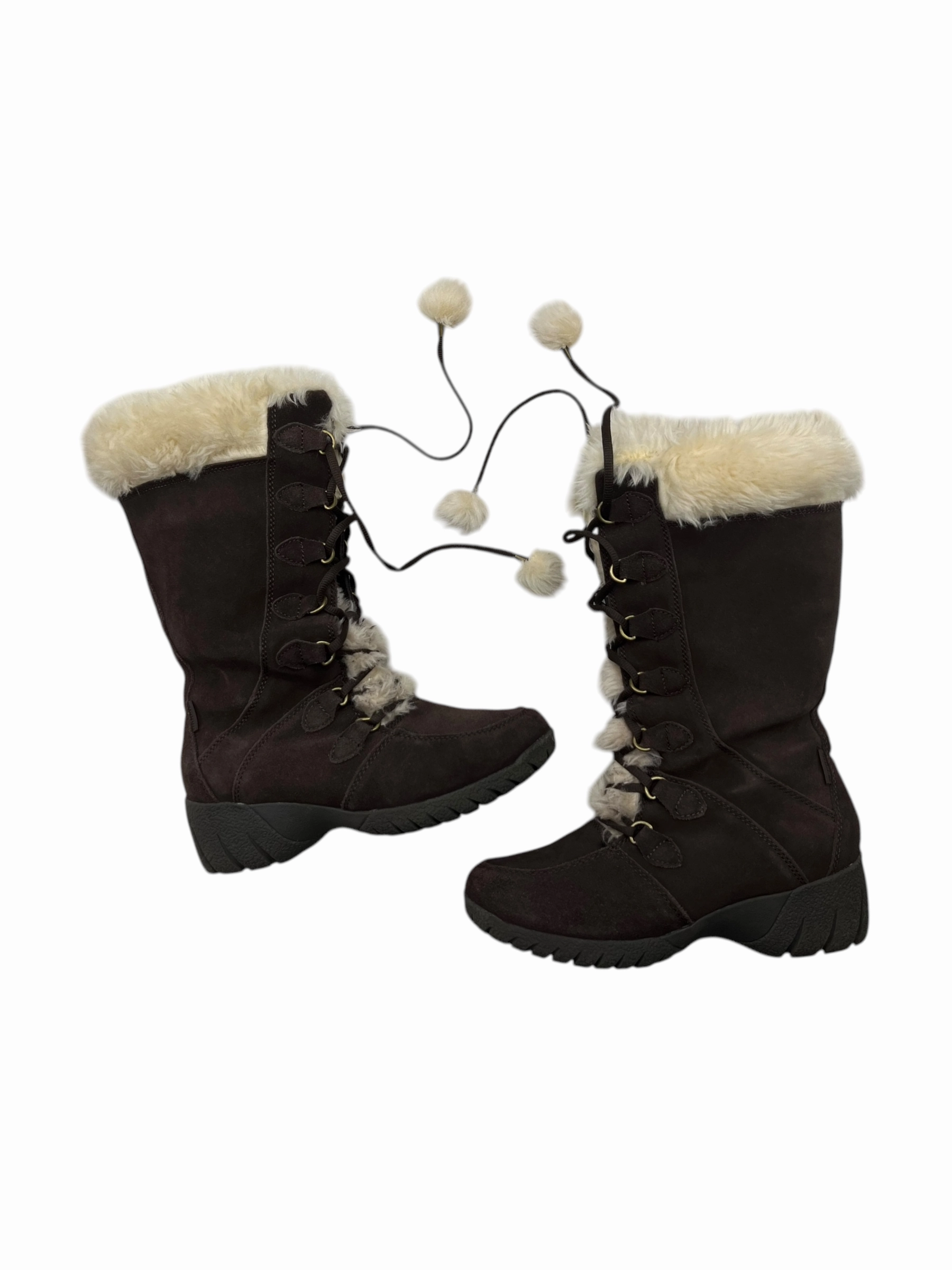 Boots Mid-calf Heels By Sporto In Brown, Size: 6.5 High Heels Anal Sex