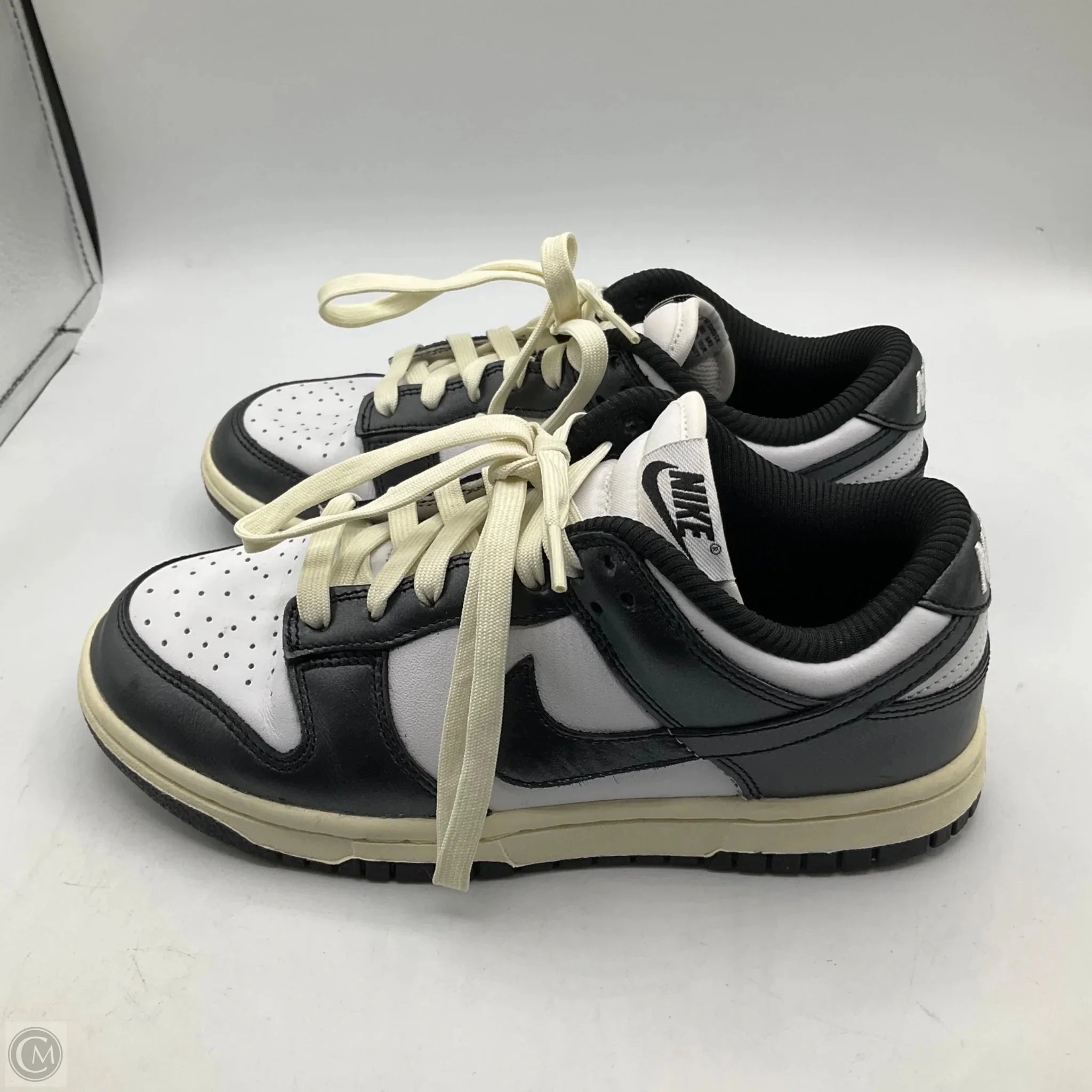 Nike Steel Toe Work Shoes Shoes Sneakers By Nike In Black & White, Size: 6