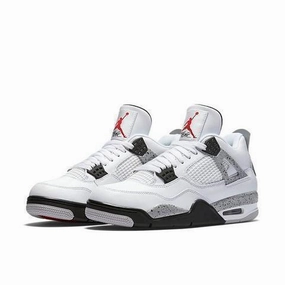 Air Precision Ii Basketball Shoes Men's Jordan 4 Basketball Shoes - White