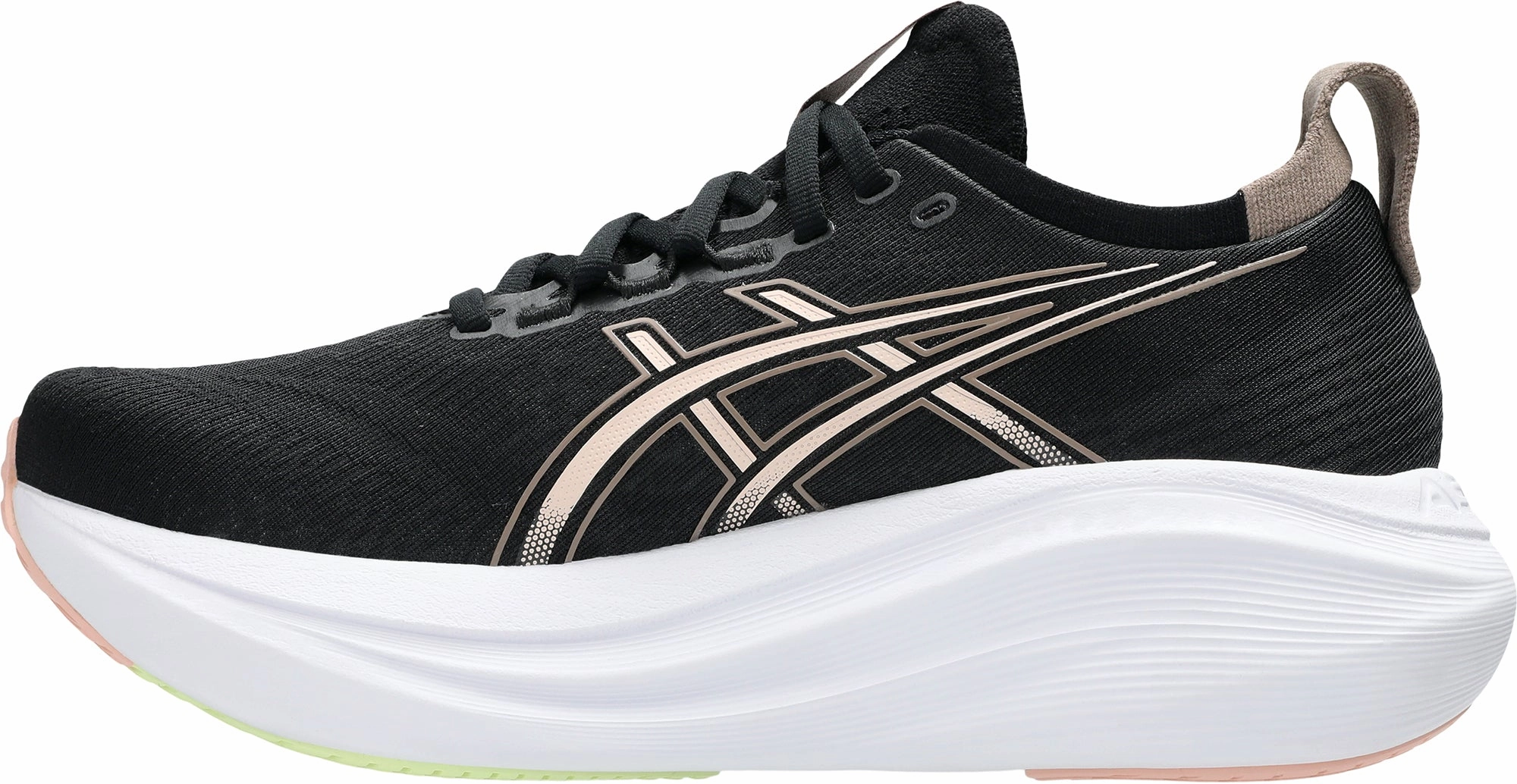 Retro Asics Running Shoes Asics Gel Nimbus 27 Womens Running Shoes - Black