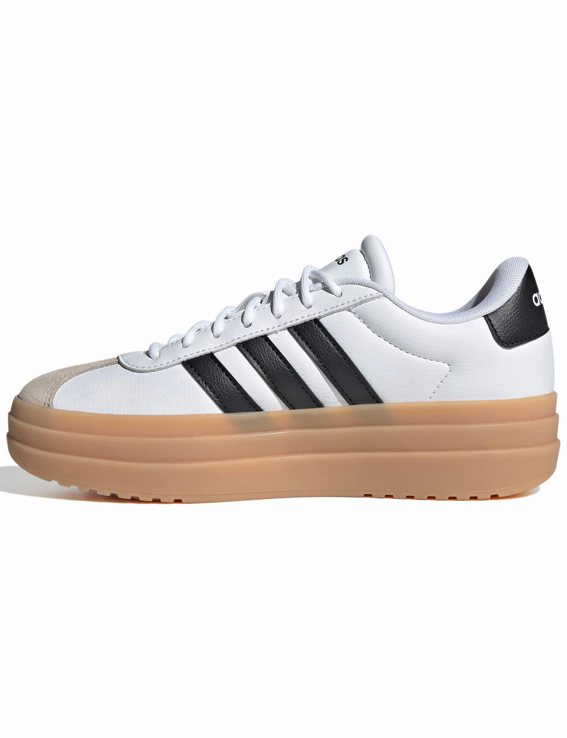 VL Court Bold Shoes - Cloud White/Core Black/Wonder Beige Adidas Customize Shoes