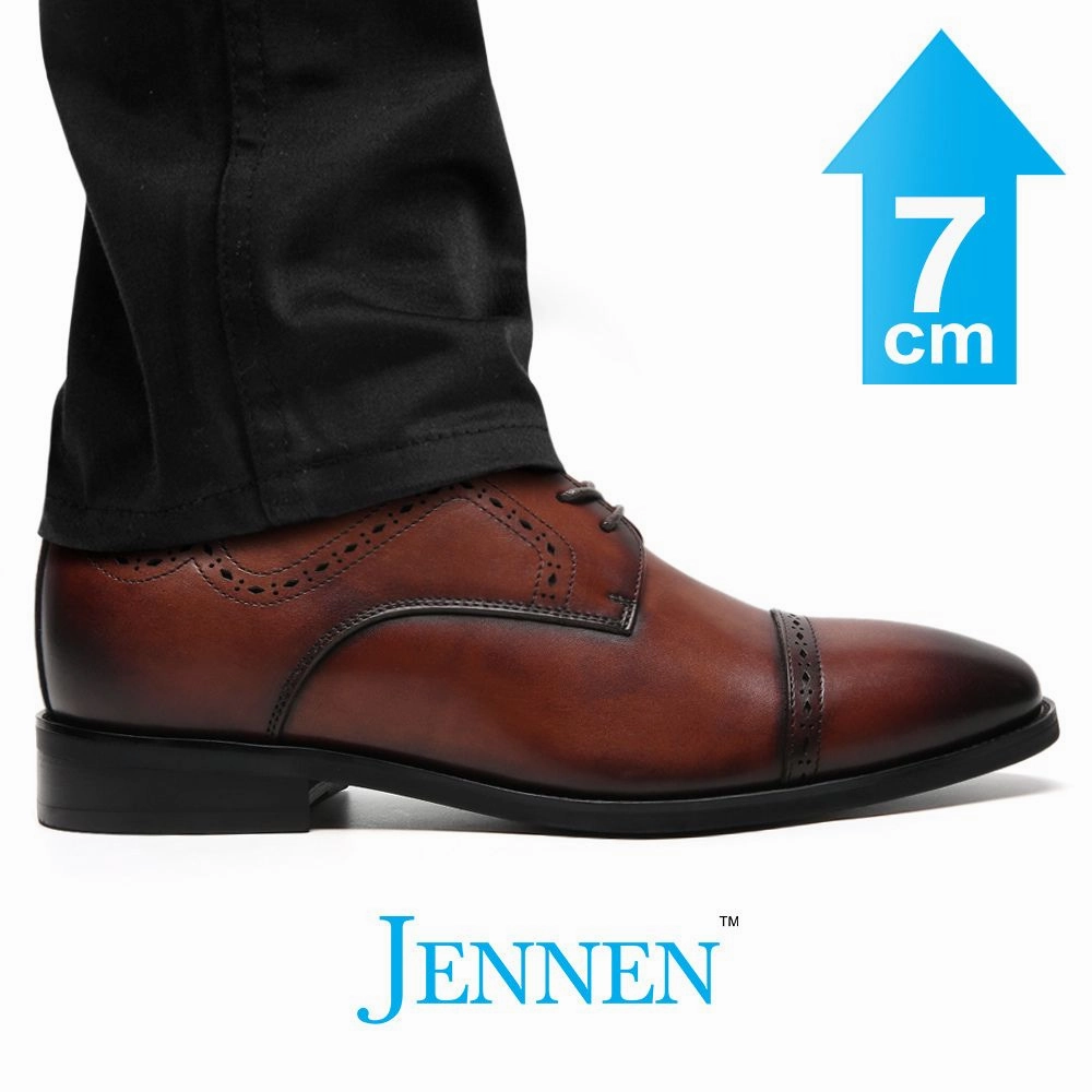 Trendy Derby Formal Shoes Product Info And Reviews Mr. Mak 7cm  | 2.8 Inches Height Boost | Classic Formal Elevator Shoes