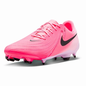 2024 Best Soccer Cleats Nike Phantom GX II Academy FG/MG Soccer Cleats (Sunset Pulse/Black)