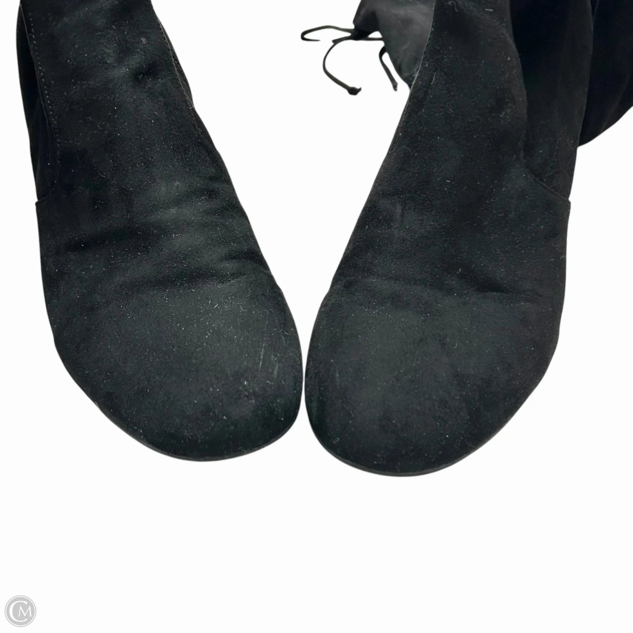 Boots Over-the-knee Heels By Unisa In Black, Size: 10 Temu Boots