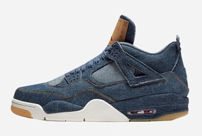 Basketball Shoes Reseller Jordan 4 Blue Denim Basketball Shoes