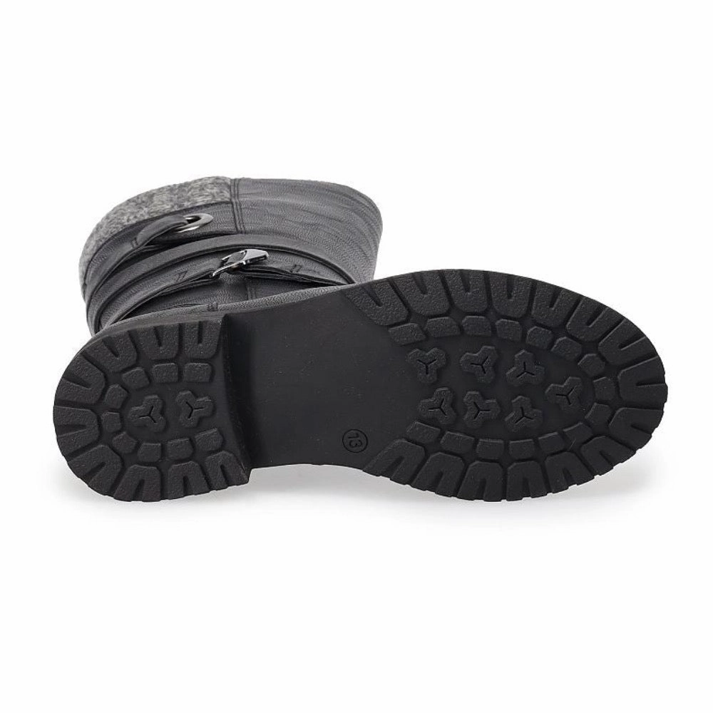 Kg Knee High Boots Valencia Imports (Rachel Shoes) Big Girls Denver Knee-High Riding Boot Black