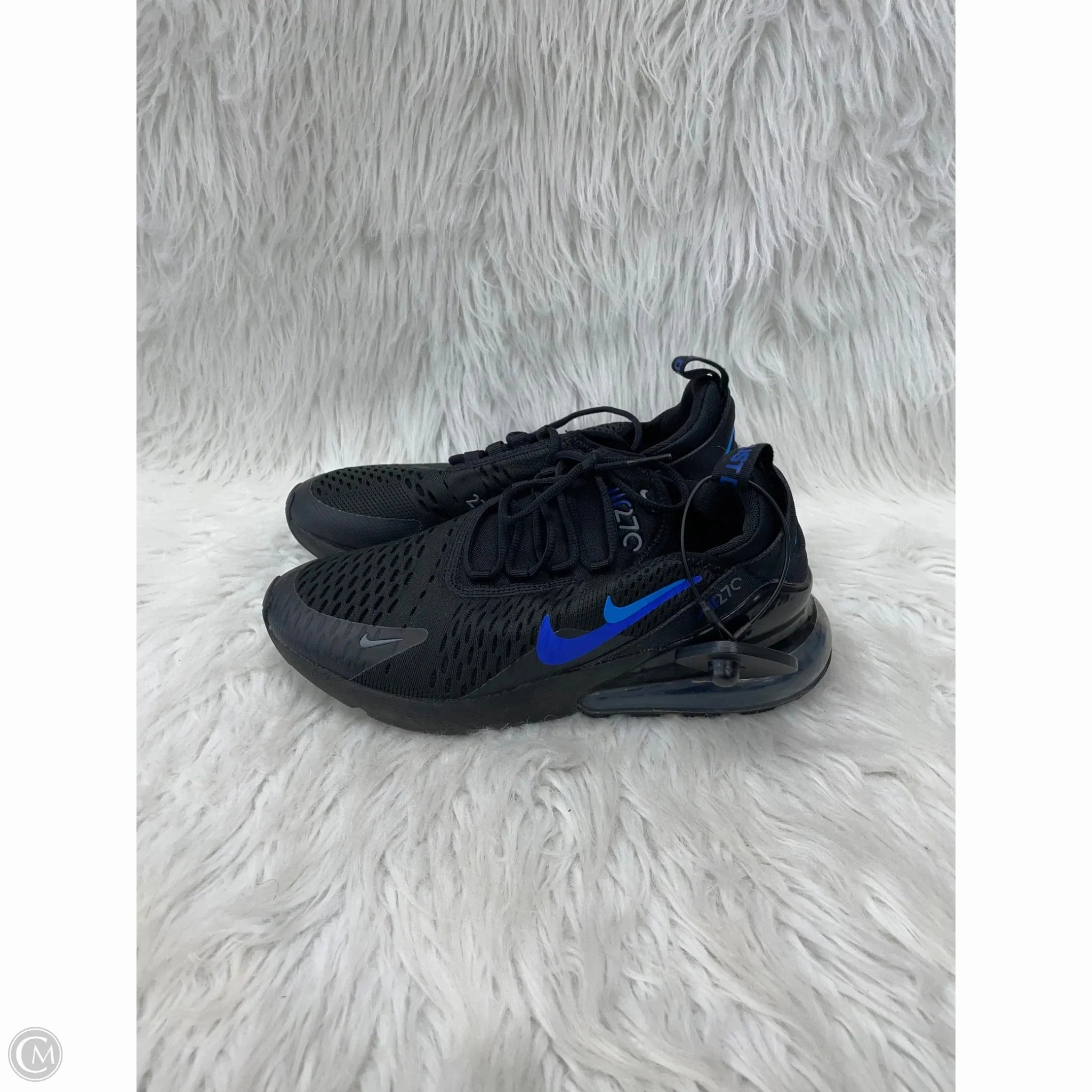 Shoes Sneakers By Nike In Black & Blue, Size: 6.5 Nike Shoes Huarache