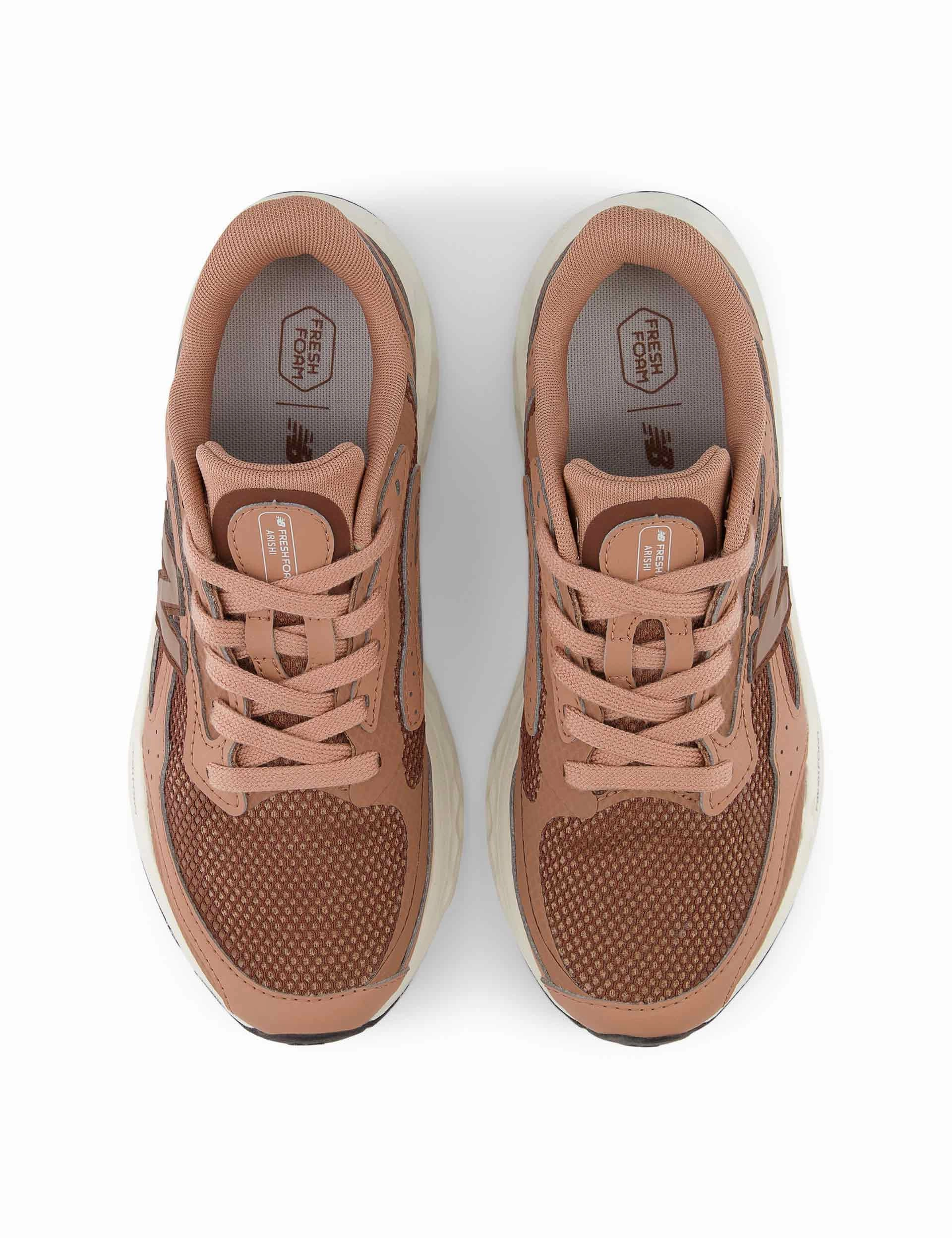 New Balance Foot Scan Fresh Foam Arishi v4 Tiralux Shoes - Landslide/Pecan/Rich Oak