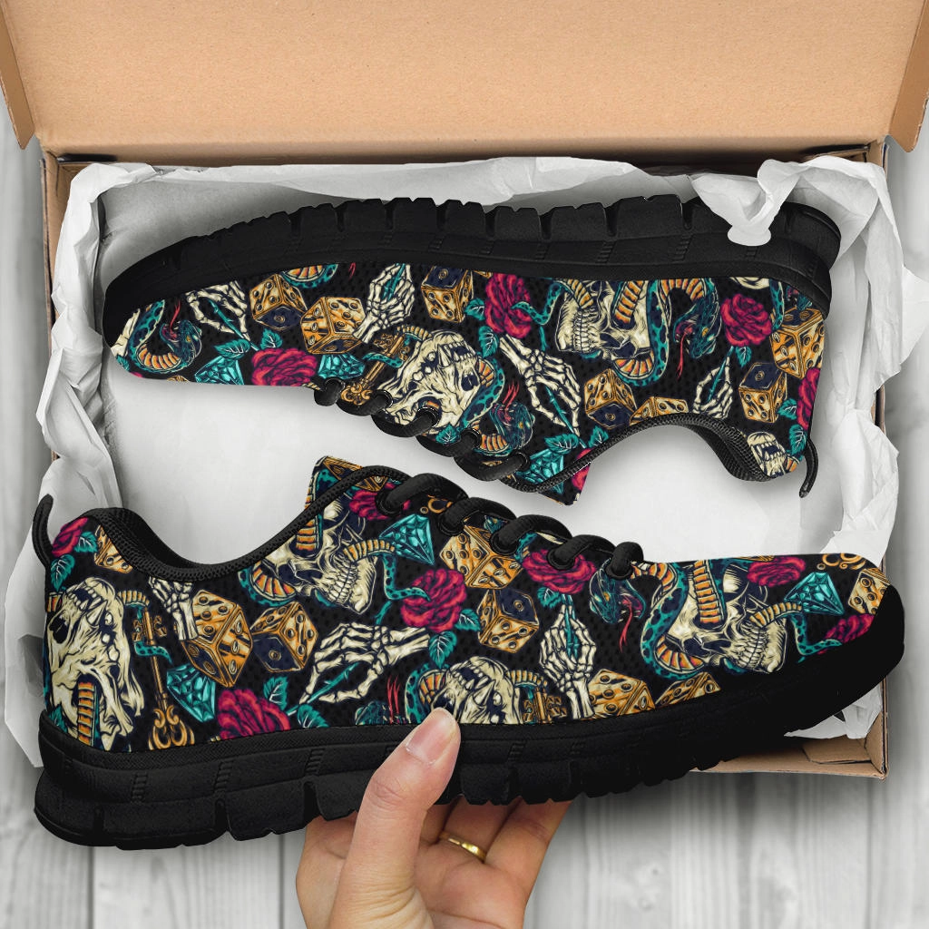 Vintage Tattoos Running Shoes Long Distance Shoes Running