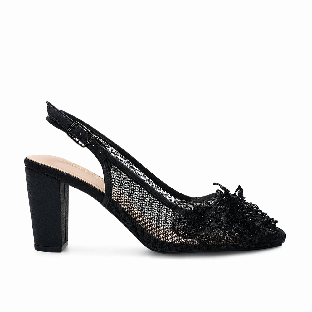 High Heel Knee High Leather Boots WANDA-12