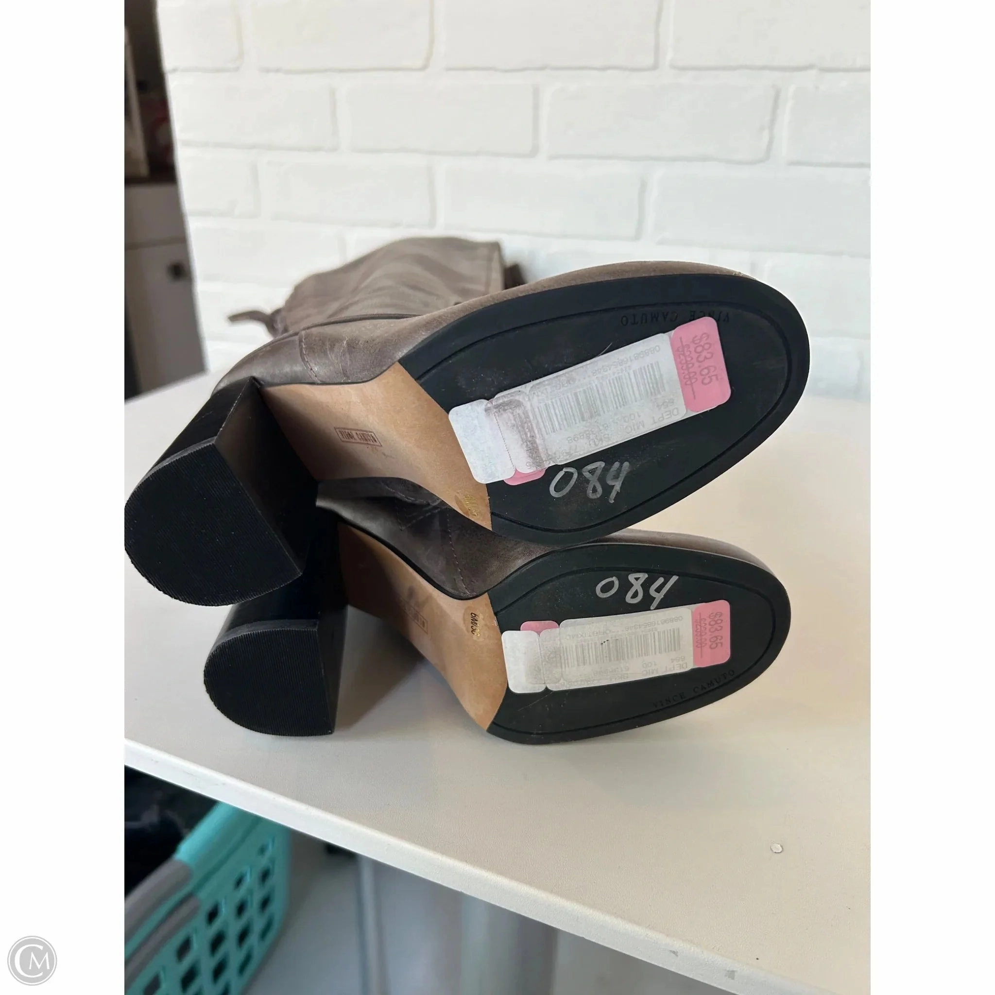 Keen Waterproof Hiking Boots Boots Over-the-knee Heels By Vince Camuto In Brown, Size: 6