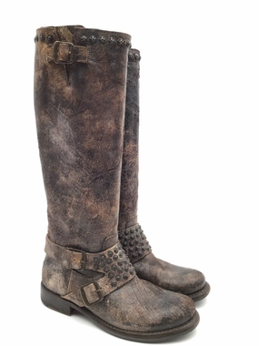 Maurices Boots Boots Mid-calf Flats By Frye In Brown, Size: 8