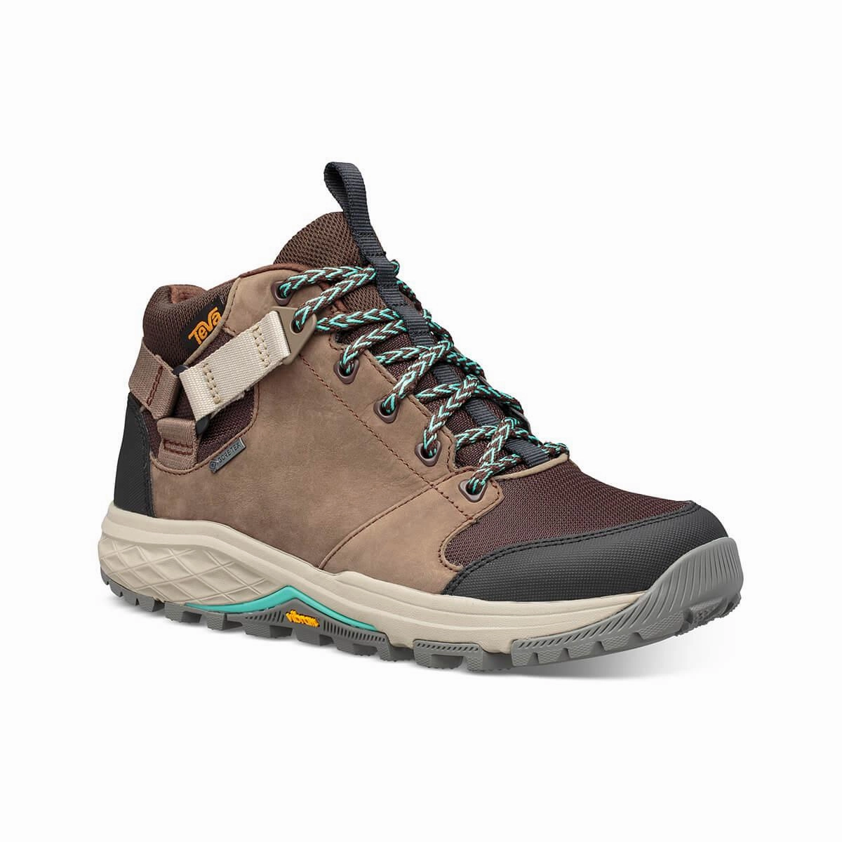 1106832 Teva Women's Grandview Mid Waterproof Chocolate Chip Most Comfortable Hiking Boots