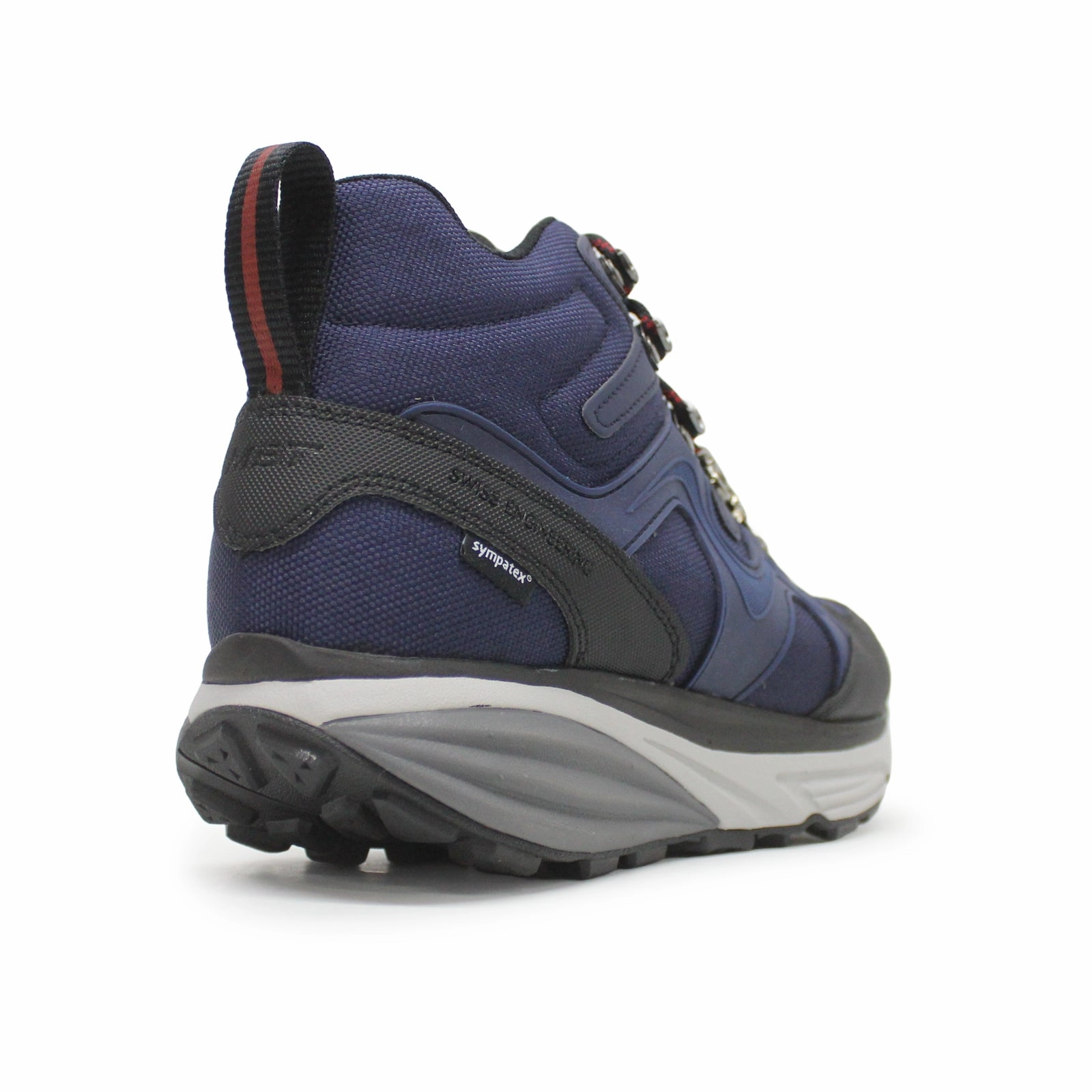 MBT Navada X Sym Textile Synthetic Women's Navy High Top Trainers Waterproof Canvas Shoes